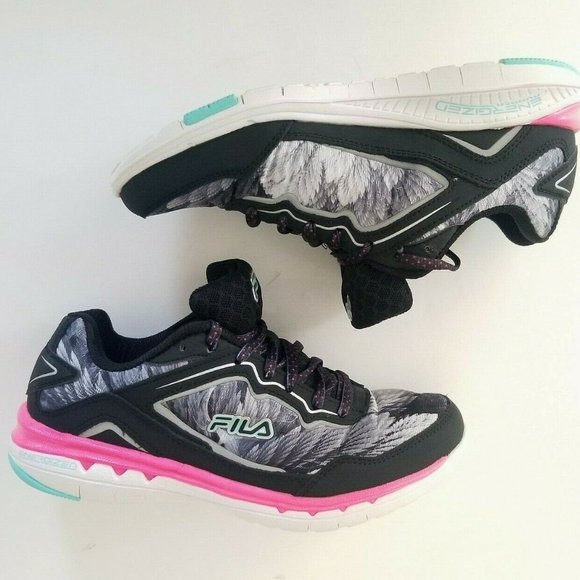 FILA Cool Max Memory Foam Womens Sz 7 Running Shoe - Picture 3 of 10